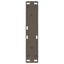 sofabordsben 2 stk. naturstål 40x(30-31,3) cm stål