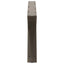 sofabordsben 2 stk. naturstål 70 x (30-31,3) cm stål