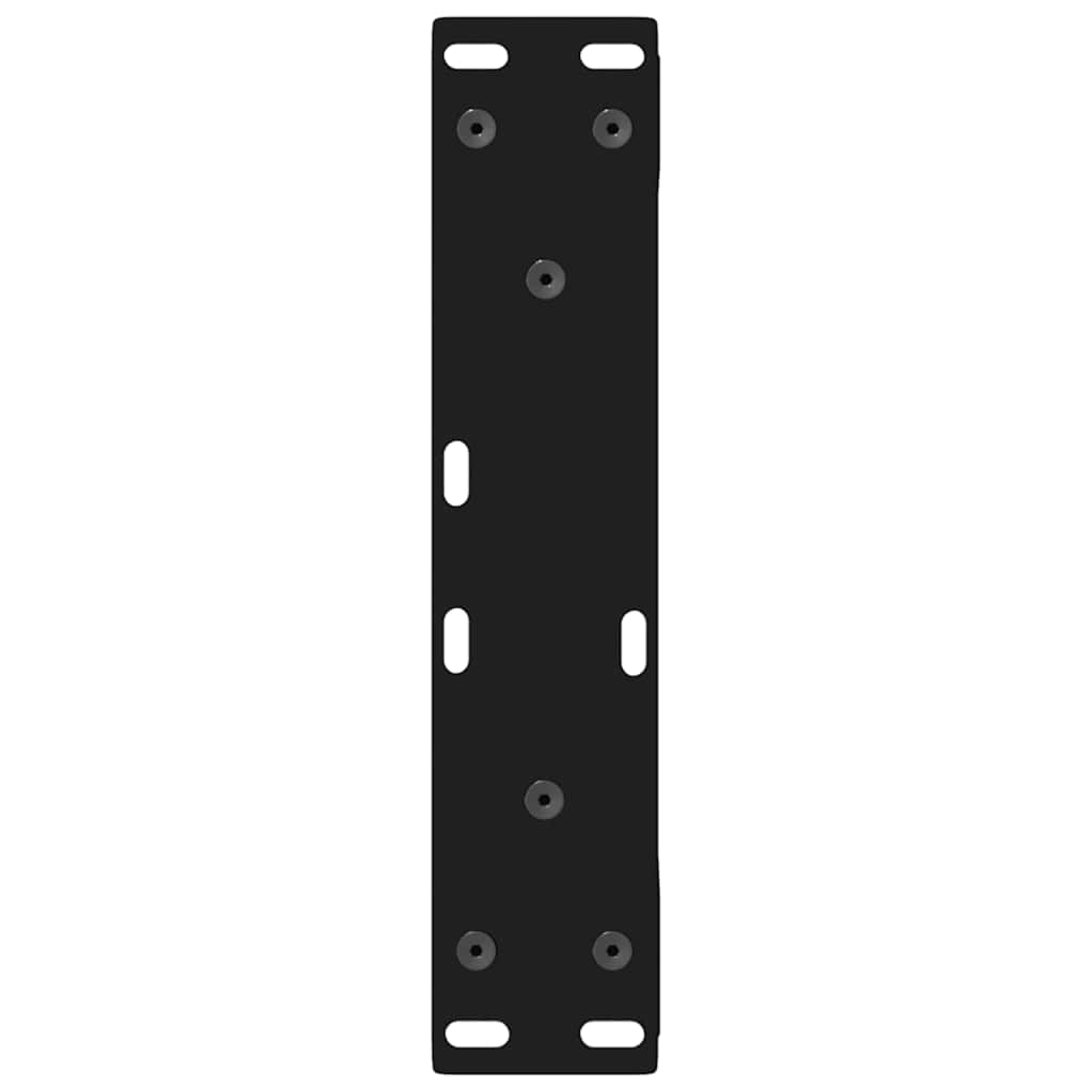 sofabordsben 2 stk. sort 38 x (42-43,3) cm stål