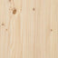 Plantebord Naturfarvet 75 x 40 x 90 cm Solid fyrretræ