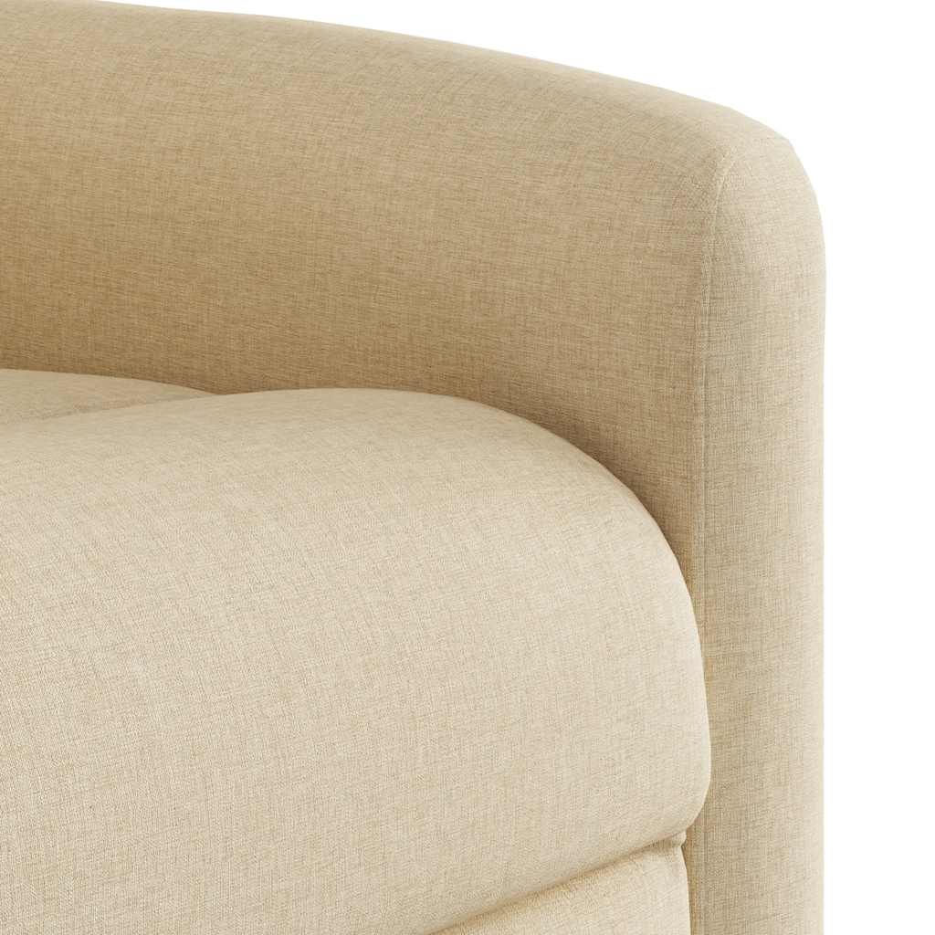 løftestol stof cremefarvet