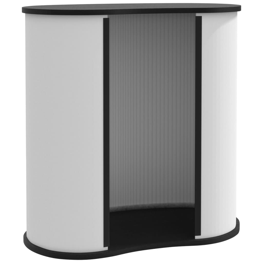 messedisk 90x48x93 cm foldbar konstrueret træ