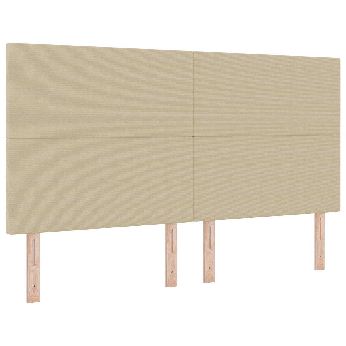 LED sengegavl med LED-lysstrimler Grågrøn 180 cm Velourstof