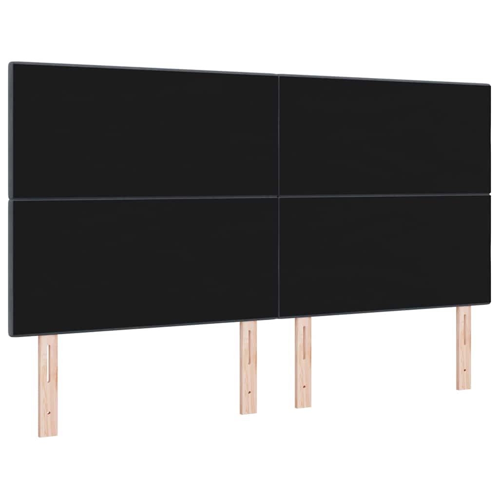 LED sengegavl med LED-lysstrimler Grå 180 cm Fløjl