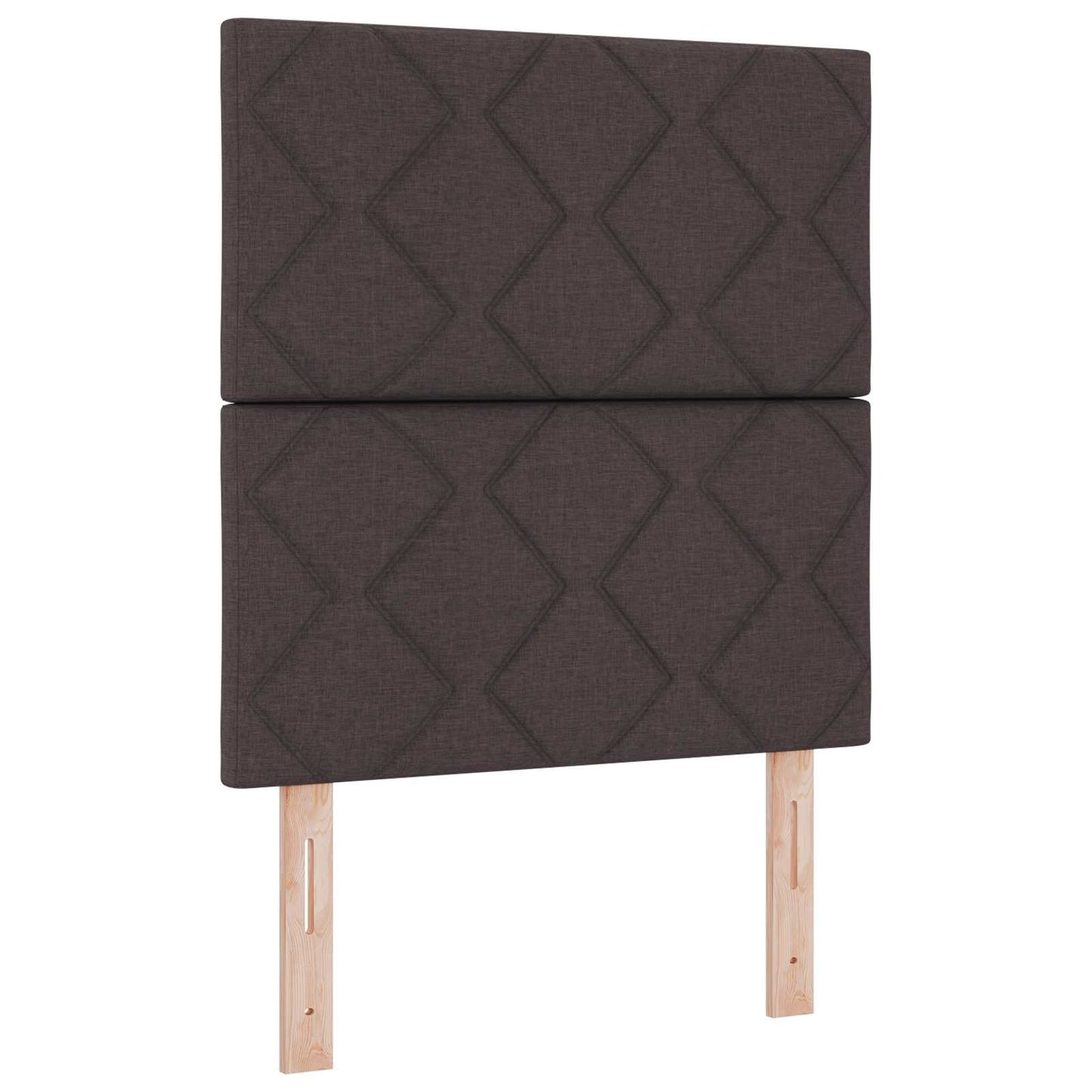 LED sengegavl Lysegrå 80 cm Stof