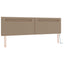 Box spring seng Cappuccino 200 x 200 cm Kunstlæder