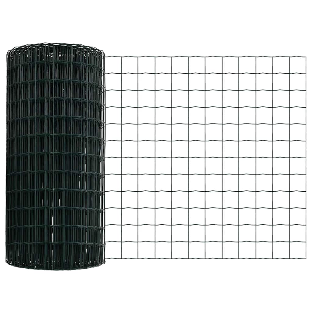 Eurohegn Ground Fix 10 x 0,6 m PVC-belagt stål Grøn Mesh