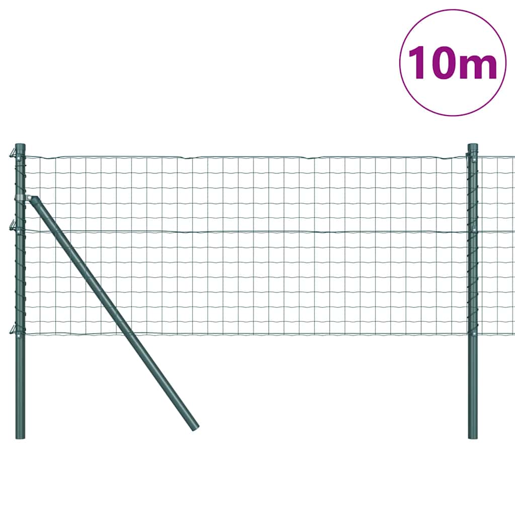Eurohegn Ground Fix 10 x 0,6 m PVC-belagt stål Grøn Mesh