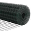 Eurohegn Ground Fix 10 x 1 m PVC-belagt stål Grøn Mesh