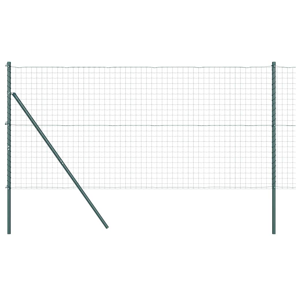 Eurohegn Ground Fix 10 x 1,2 m PVC-belagt stål Grøn Mesh