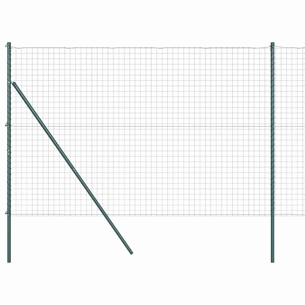 Eurohegn Ground Fix 10 x 1,5 m PVC-belagt stål Grøn Mesh