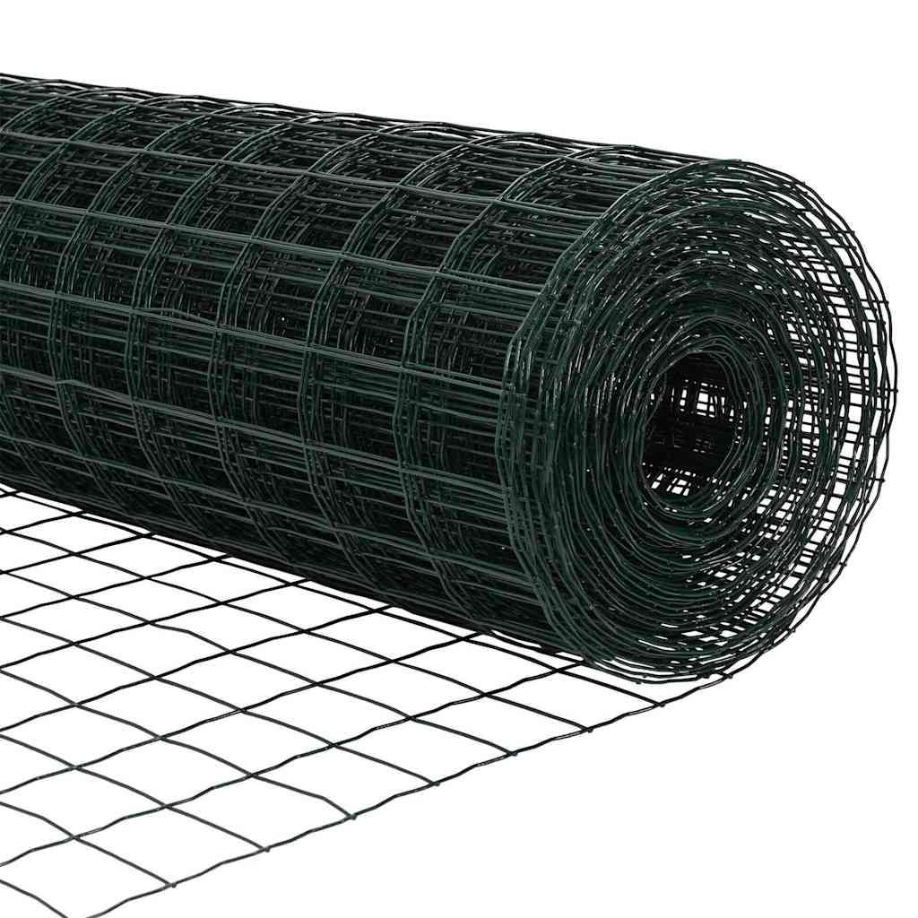 Eurohegn Ground Fix 10 x 0,4 m PVC-belagt stål Grøn Mesh