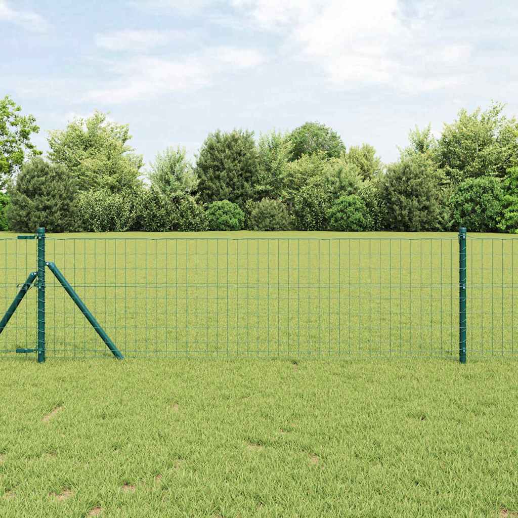 Eurohegn Ground Fix 10 x 0,4 m PVC-belagt stål Grøn Mesh