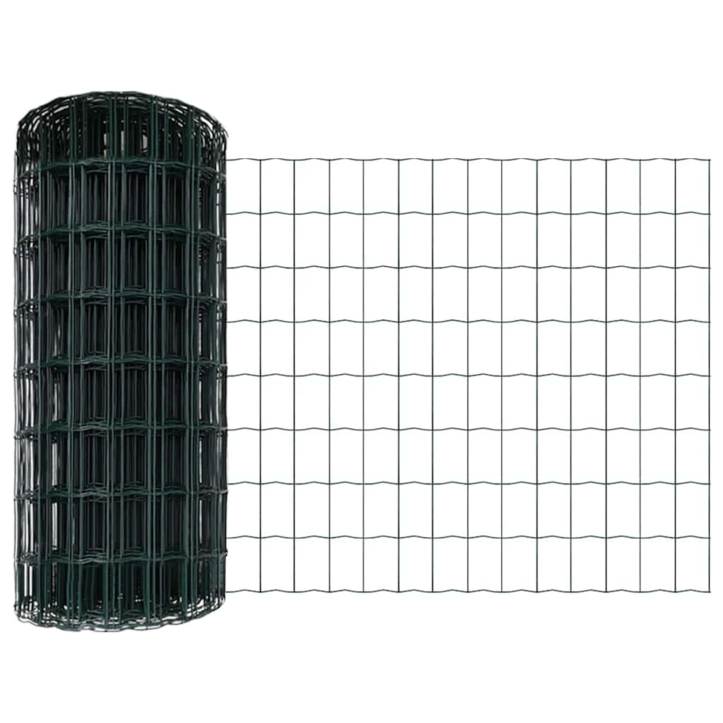 Eurohegn Ground Fix 10 x 0,4 m PVC-belagt stål Grøn Mesh