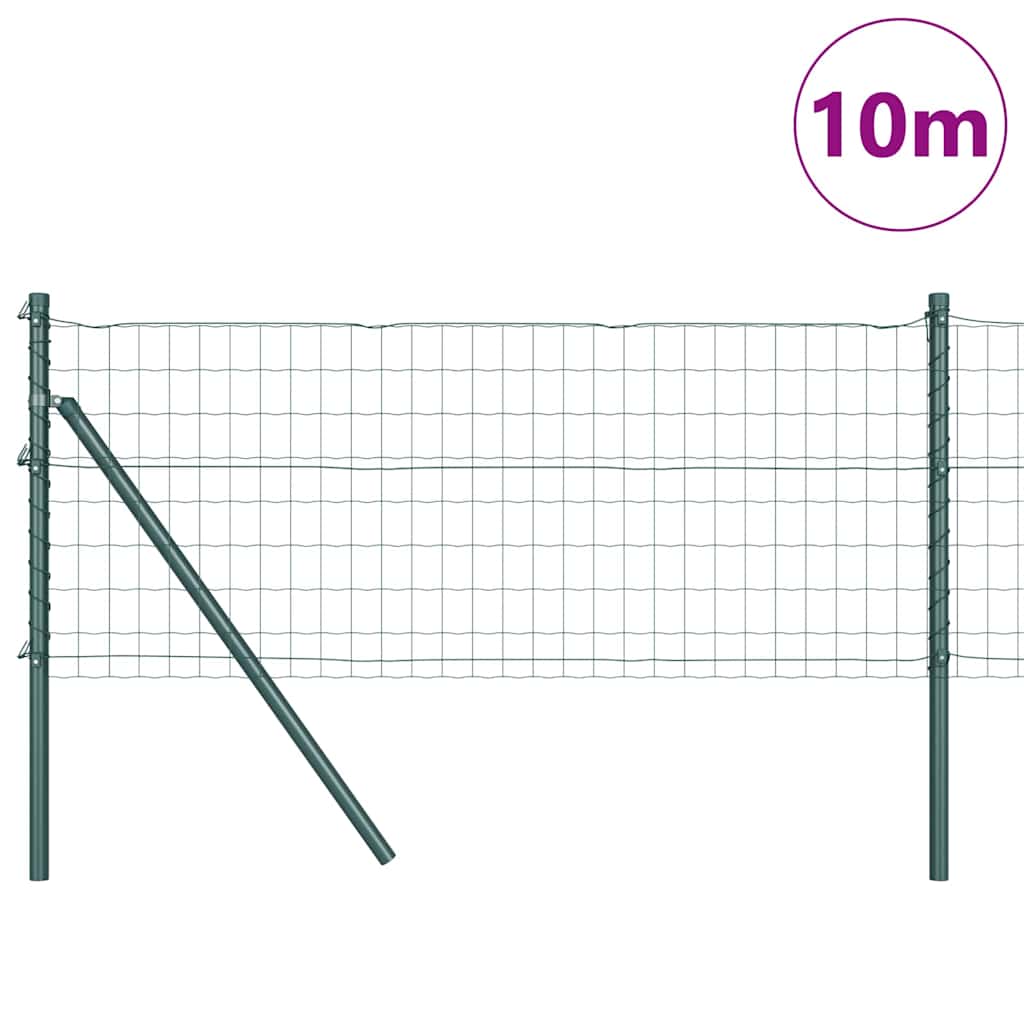 Eurohegn Ground Fix 10 x 0,4 m PVC-belagt stål Grøn Mesh