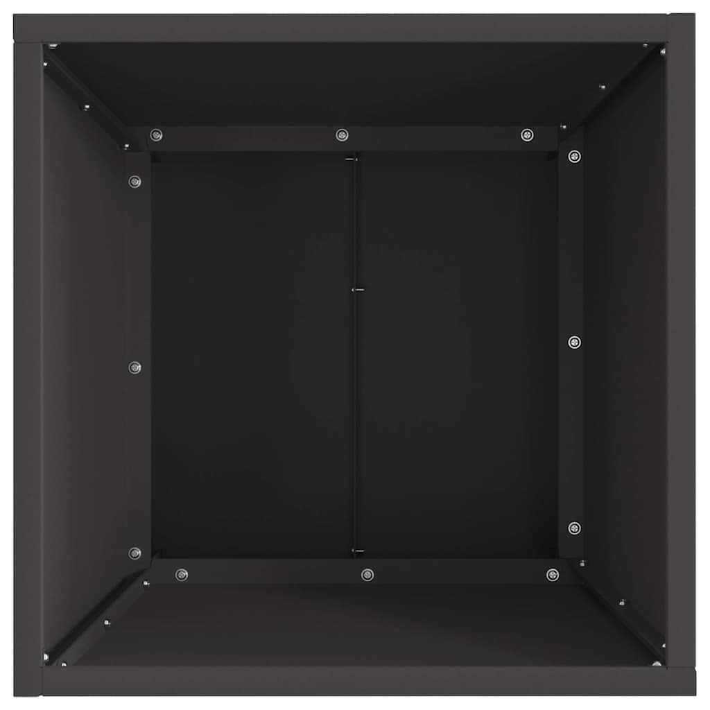 Ildskål Sort 40 x 40 x 35 cm Cortenstål