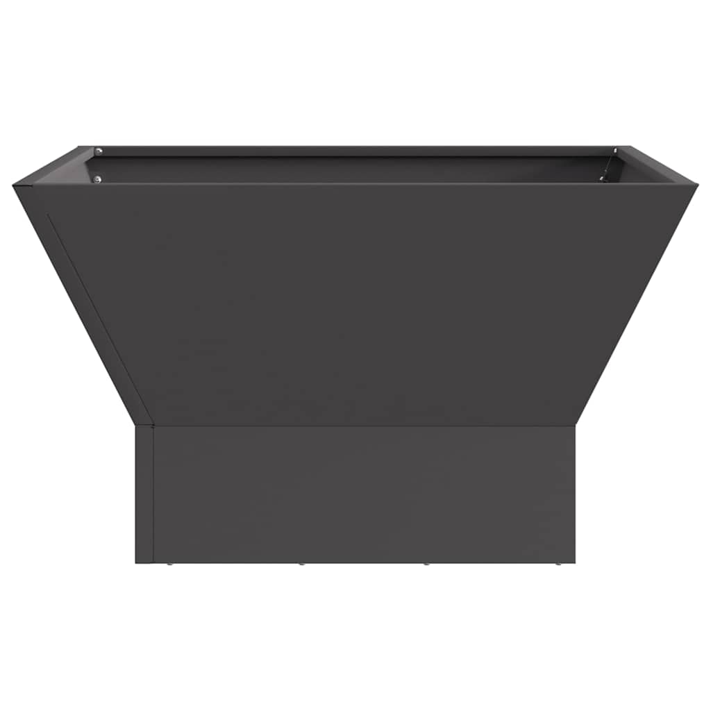 Ildskål Sort 60 x 60 x 35 cm Cortenstål