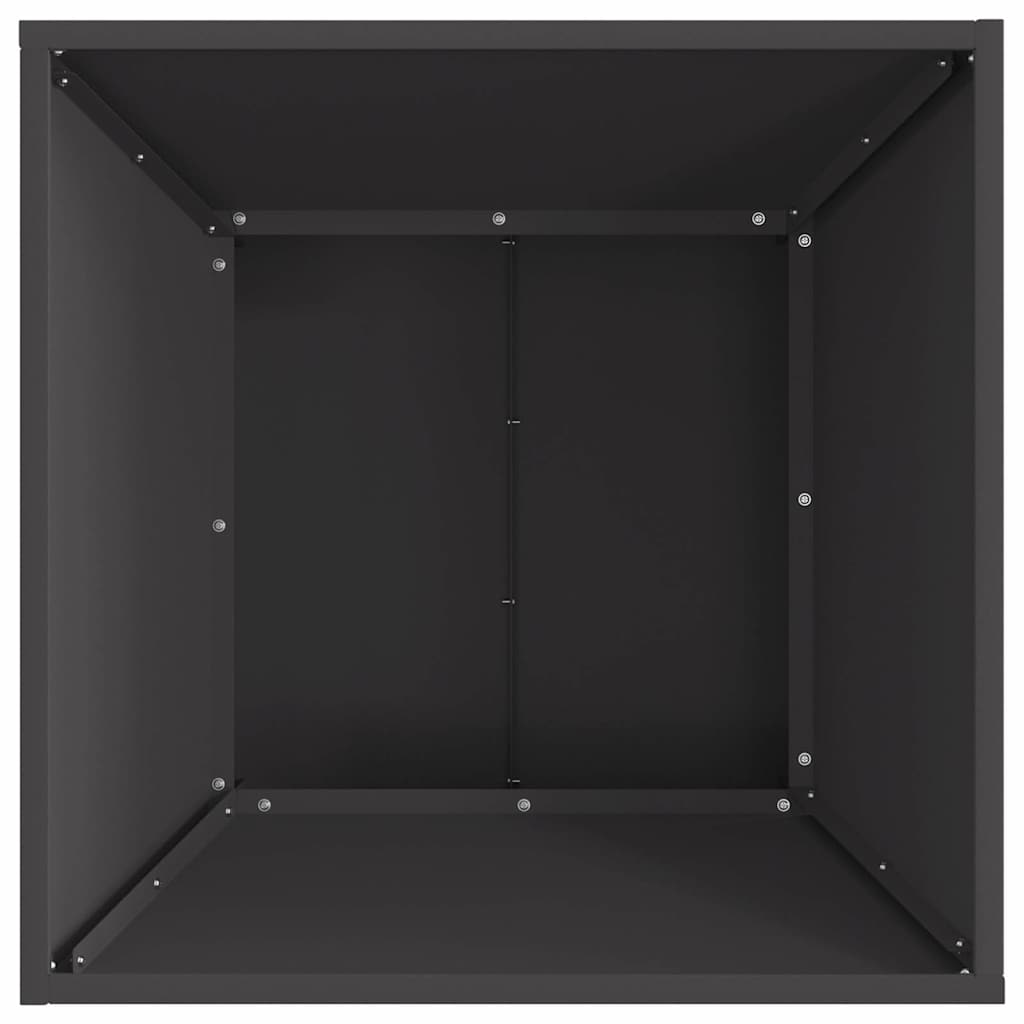 Ildskål Sort 60 x 60 x 35 cm Cortenstål