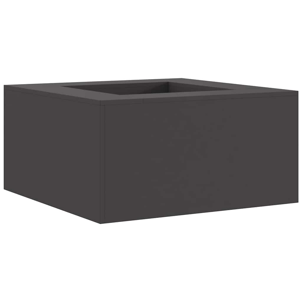 Ildskål Sort 80 x 80 x 40 cm Cortenstål