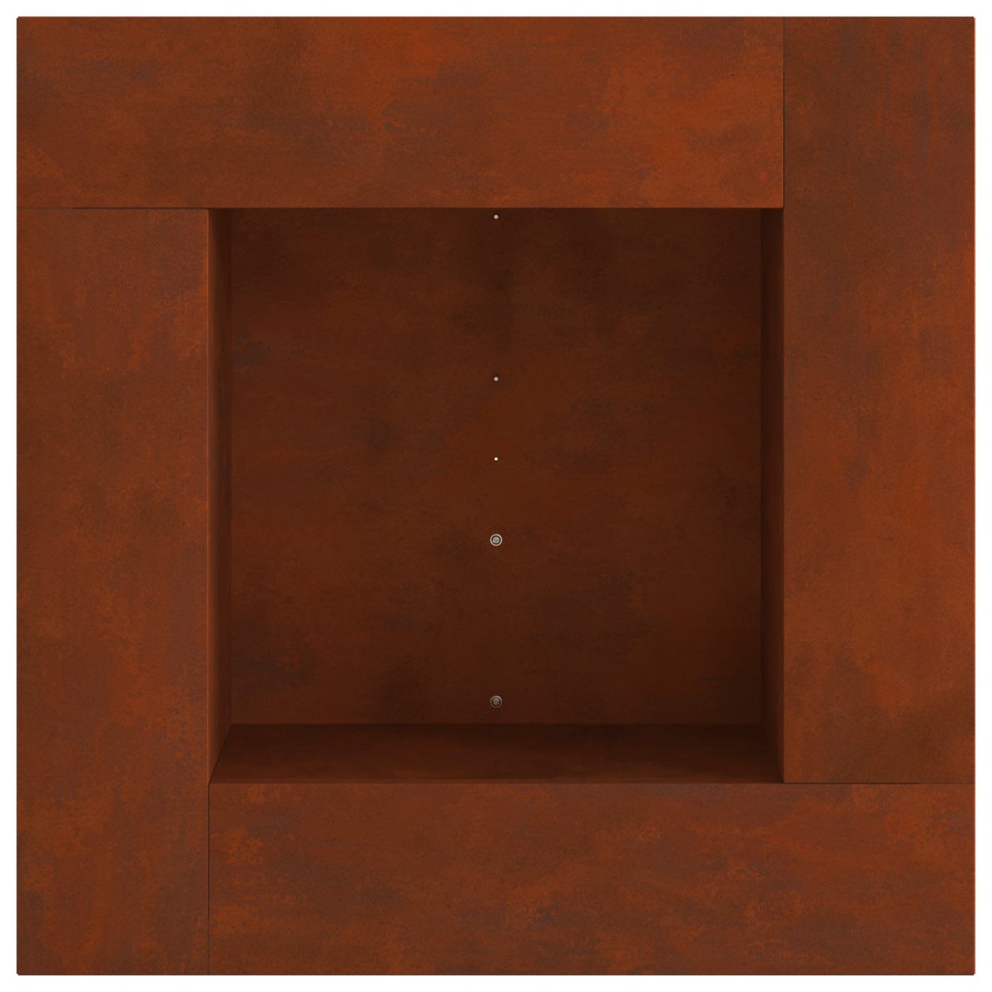 Ildskål Rusten 80 x 80 x 40 cm Cortenstål