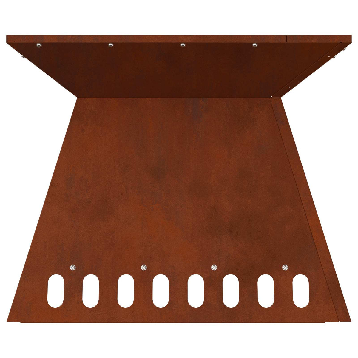 Ildskål Rusten 48 x 48 x 40 cm Cortenstål