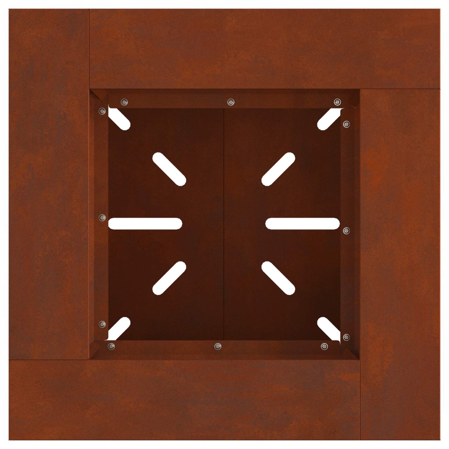 Ildskål Rusten 48 x 48 x 40 cm Cortenstål