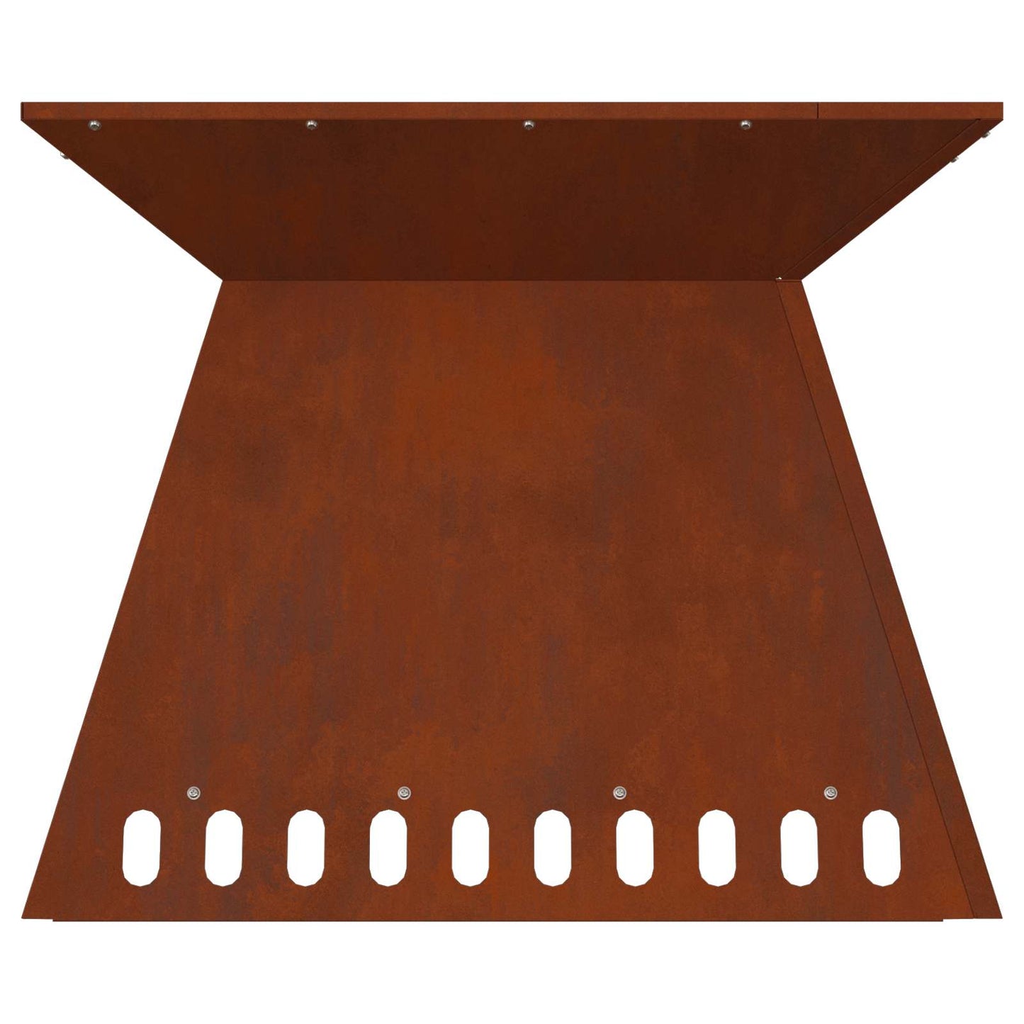 Ildskål Rusten 60 x 60 x 50 cm Cortenstål