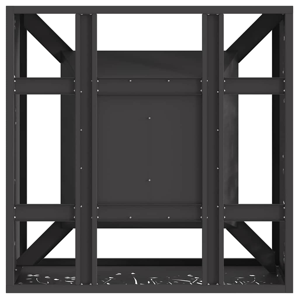 Ildskål Sort 60 x 60 x 30 cm Cortenstål