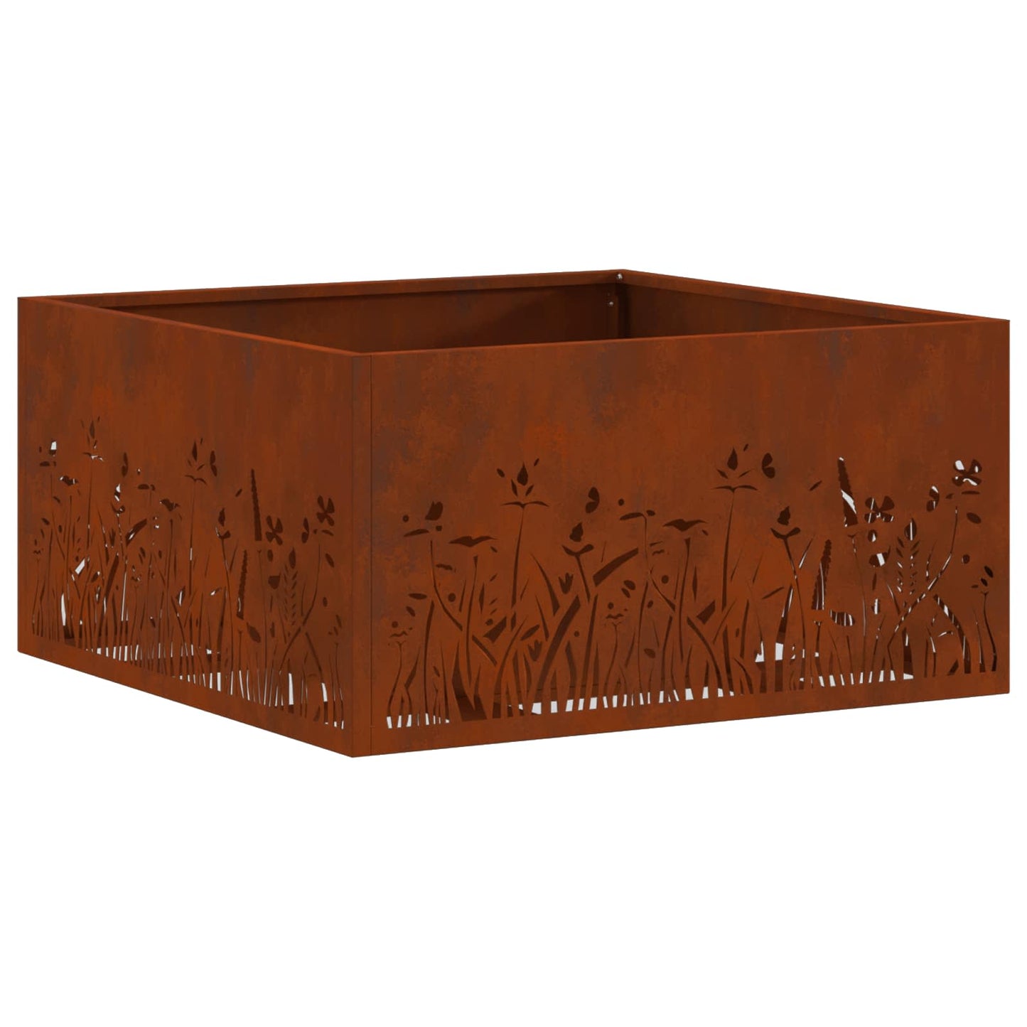 Ildskål Rusten 60 x 60 x 30 cm Cortenstål