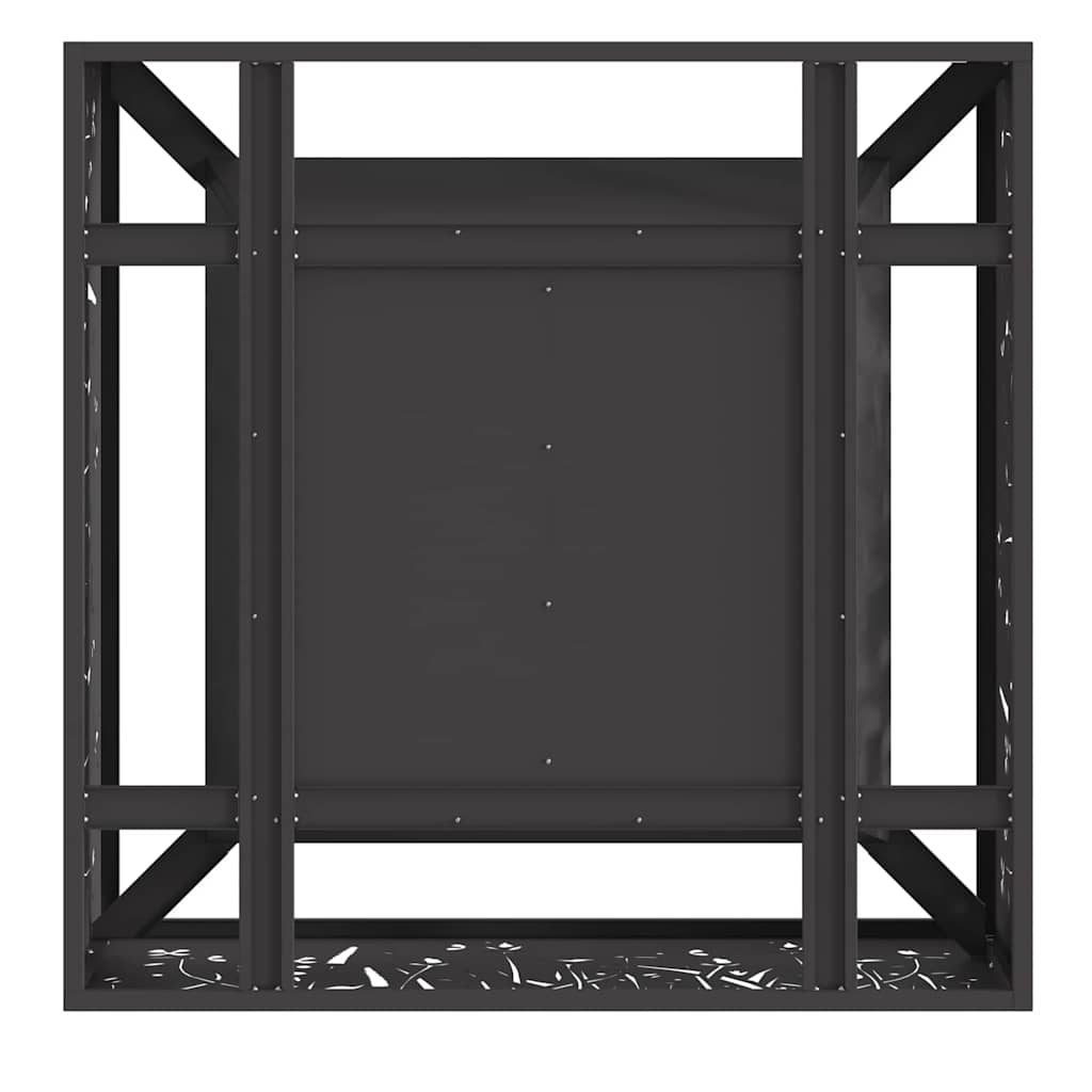 Ildskål Sort 80 x 80 x 30 cm Cortenstål