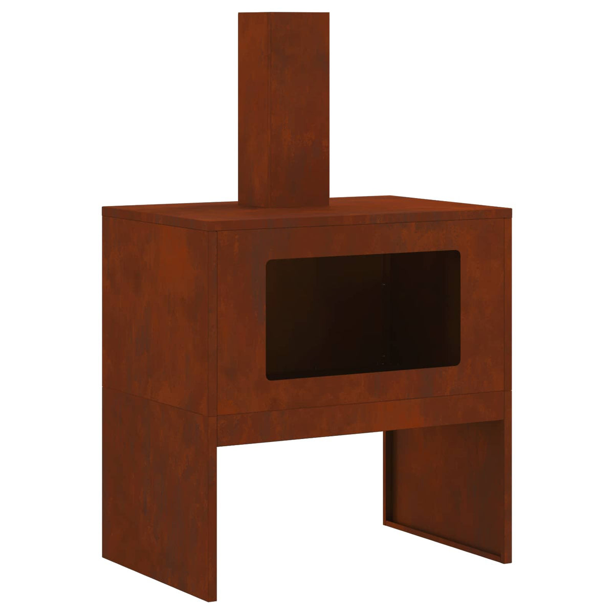 Bålsted Rusten 60 x 40 x 96 cm Cortenstål