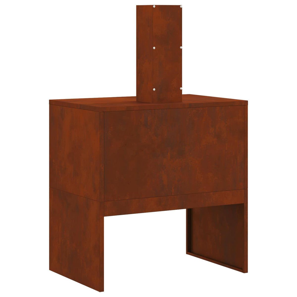 Bålsted Rusten 60 x 40 x 96 cm Cortenstål