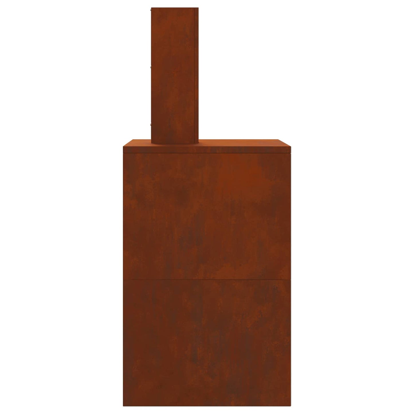 Bålsted Rusten 60 x 40 x 96 cm Cortenstål