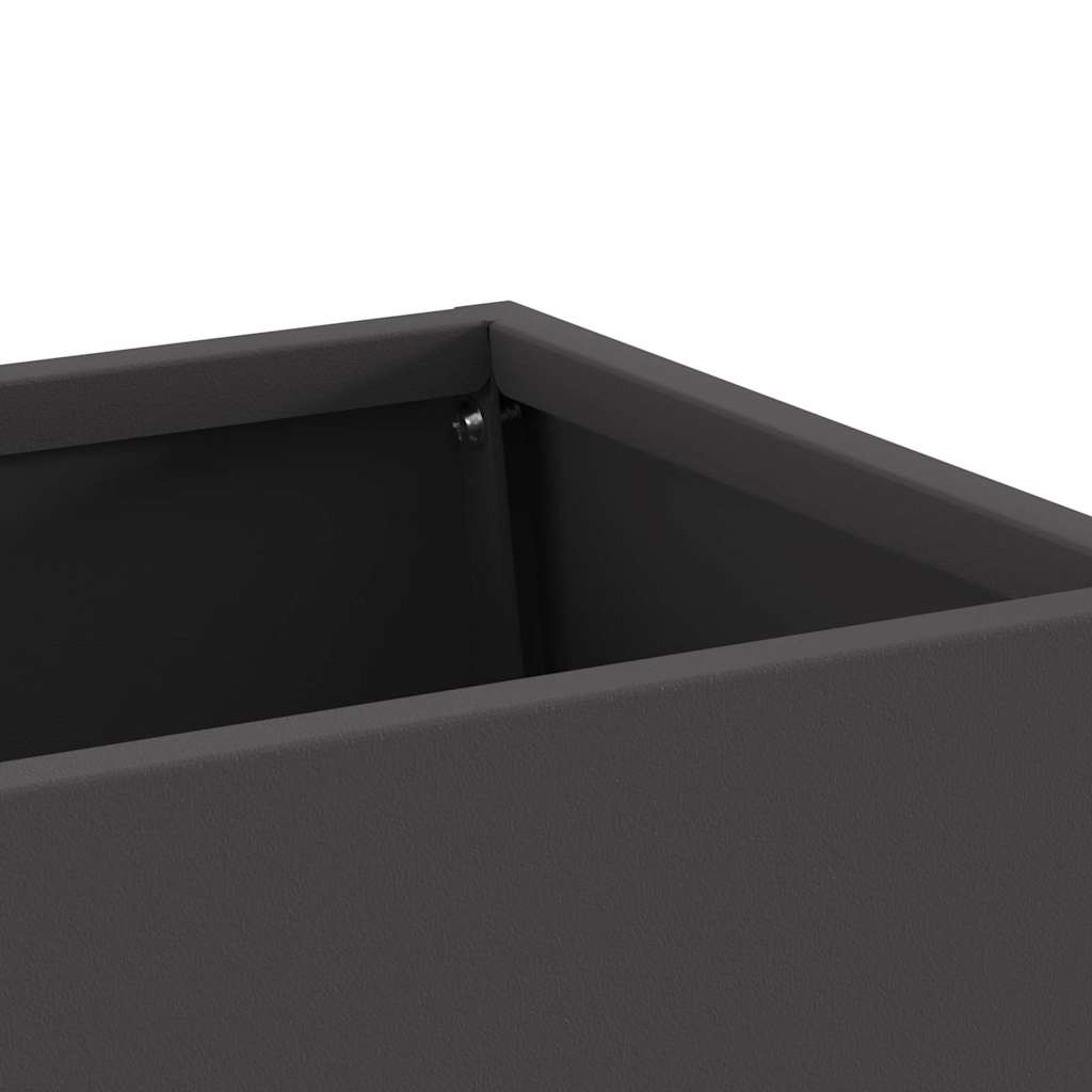 Ildskål Sort 60 x 35 x 100 cm Cortenstål