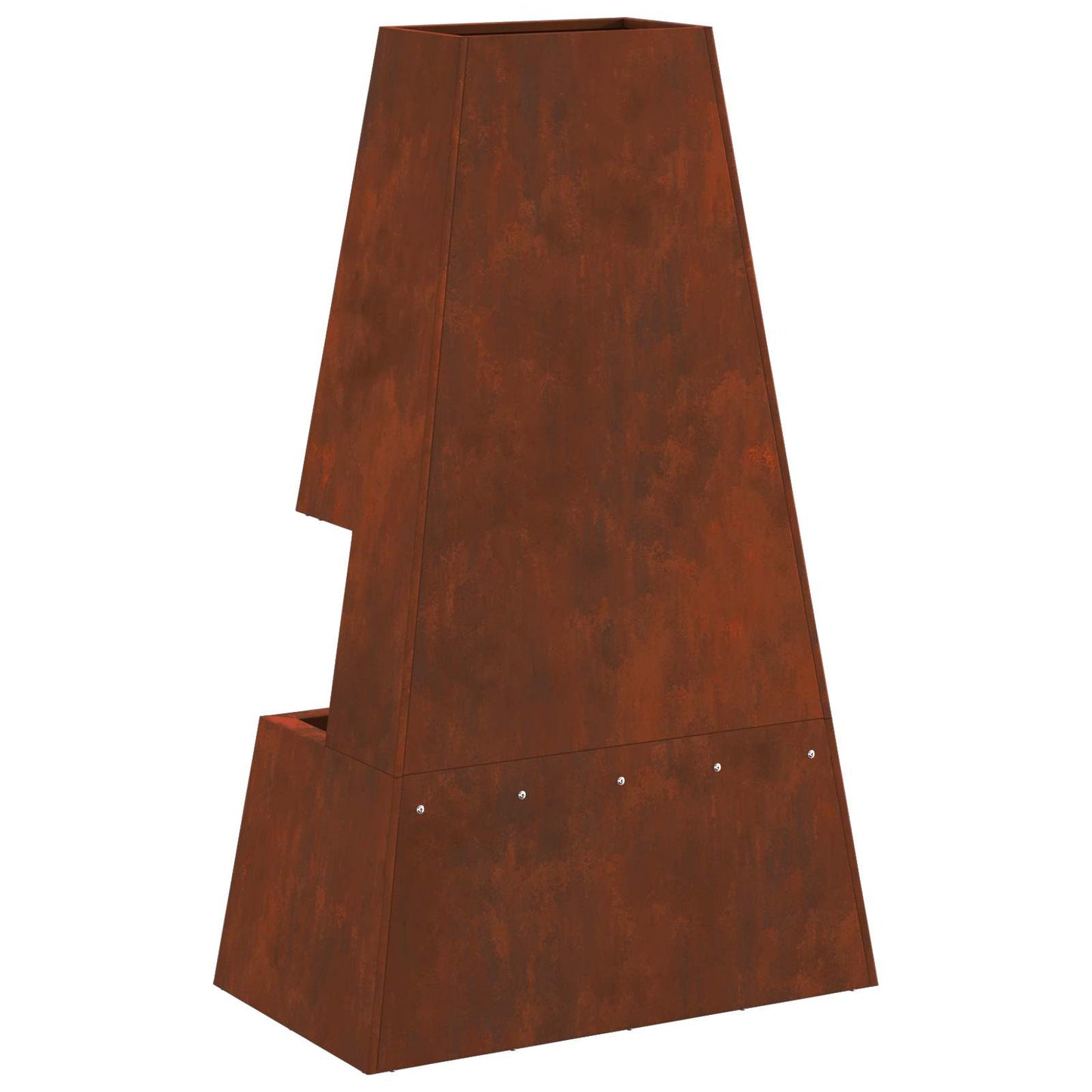 Ildskål Rusten 60 x 35 x 100 cm Cortenstål