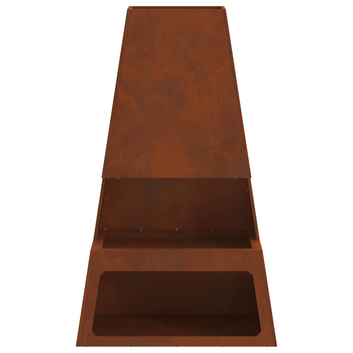 Ildskål Rusten 60 x 35 x 100 cm Cortenstål