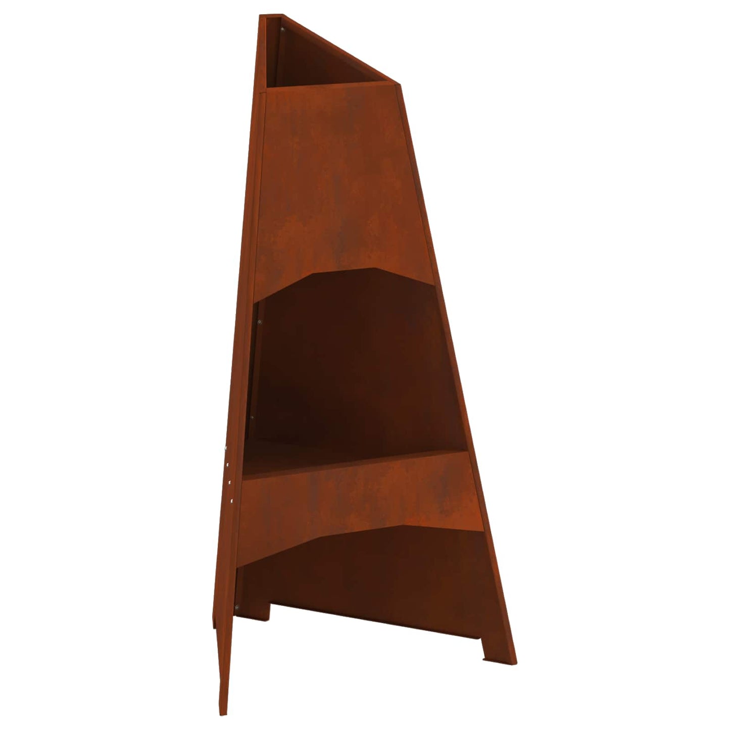 Ildskål Rusten 50 x 50 x 95 cm Cortenstål
