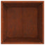 Ildskål Rusten 50 x 50 x 38 cm Cortenstål