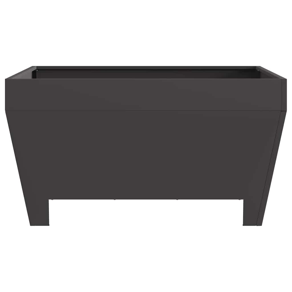 Ildskål Sort 80 x 80 x 43 cm Cortenstål