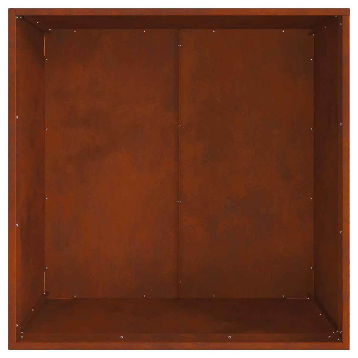 Ildskål Rusten 80 x 80 x 43 cm Cortenstål