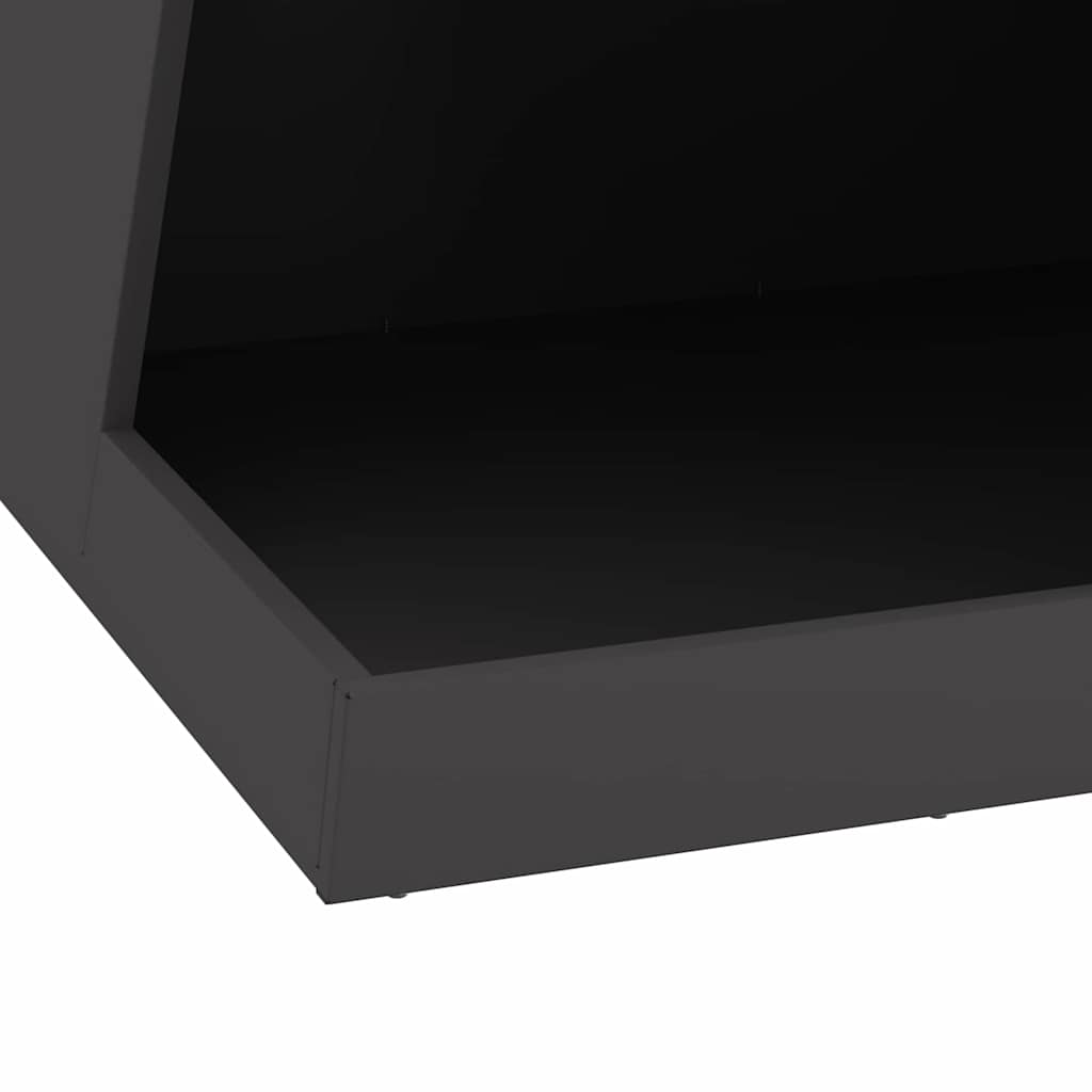 Ildskål Sort 50 x 50 x 100 cm Cortenstål