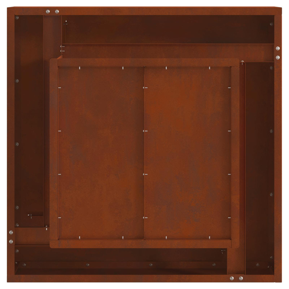 Ildskål Rusten 60 x 60 x 30 cm Cortenstål