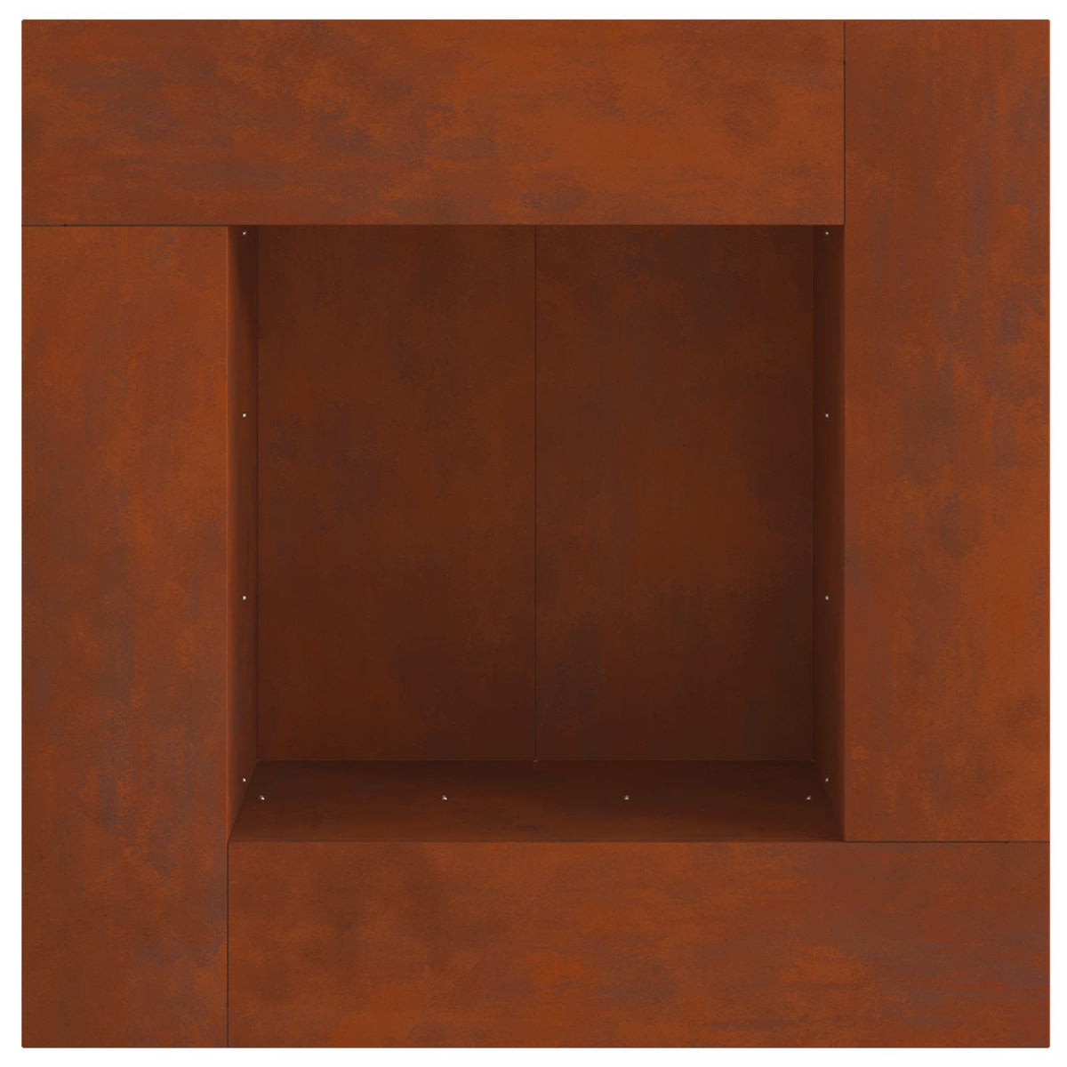 Ildskål Rusten 80 x 80 x 40 cm Cortenstål