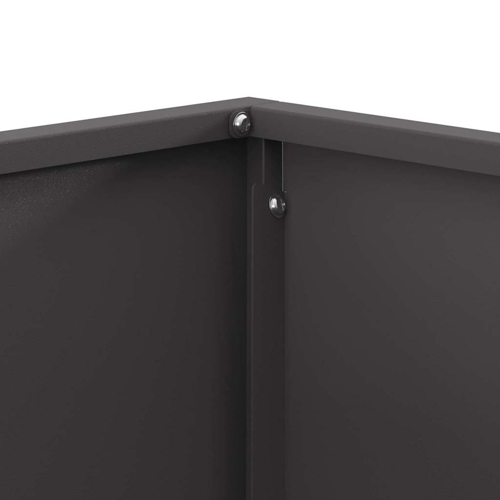 Ildskål Sort 60 x 60 x 30 cm Cortenstål