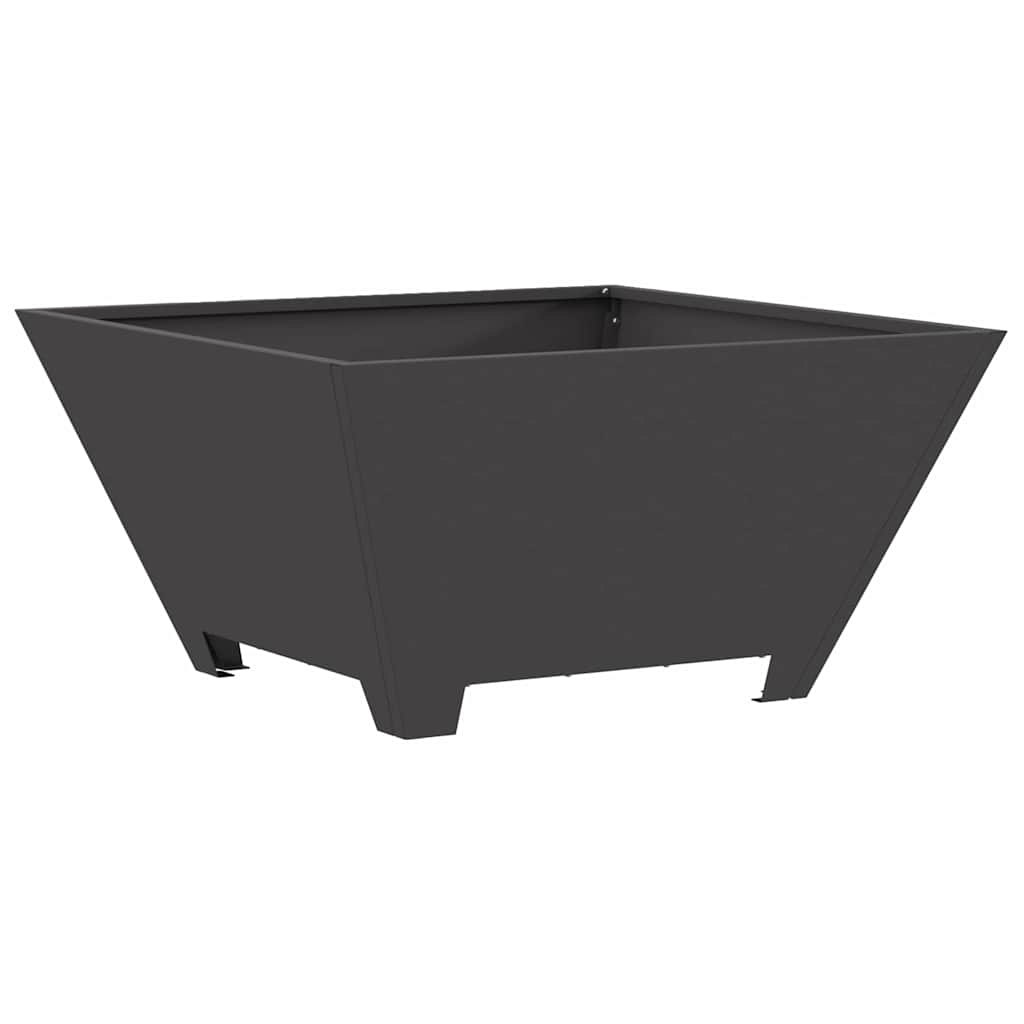 Ildskål Sort 60 x 60 x 30 cm Cortenstål