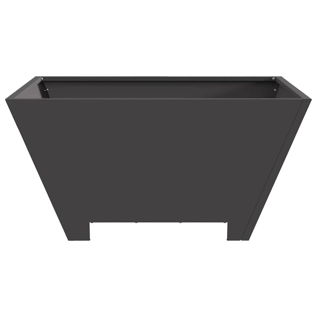 Ildskål Sort 60 x 60 x 30 cm Cortenstål