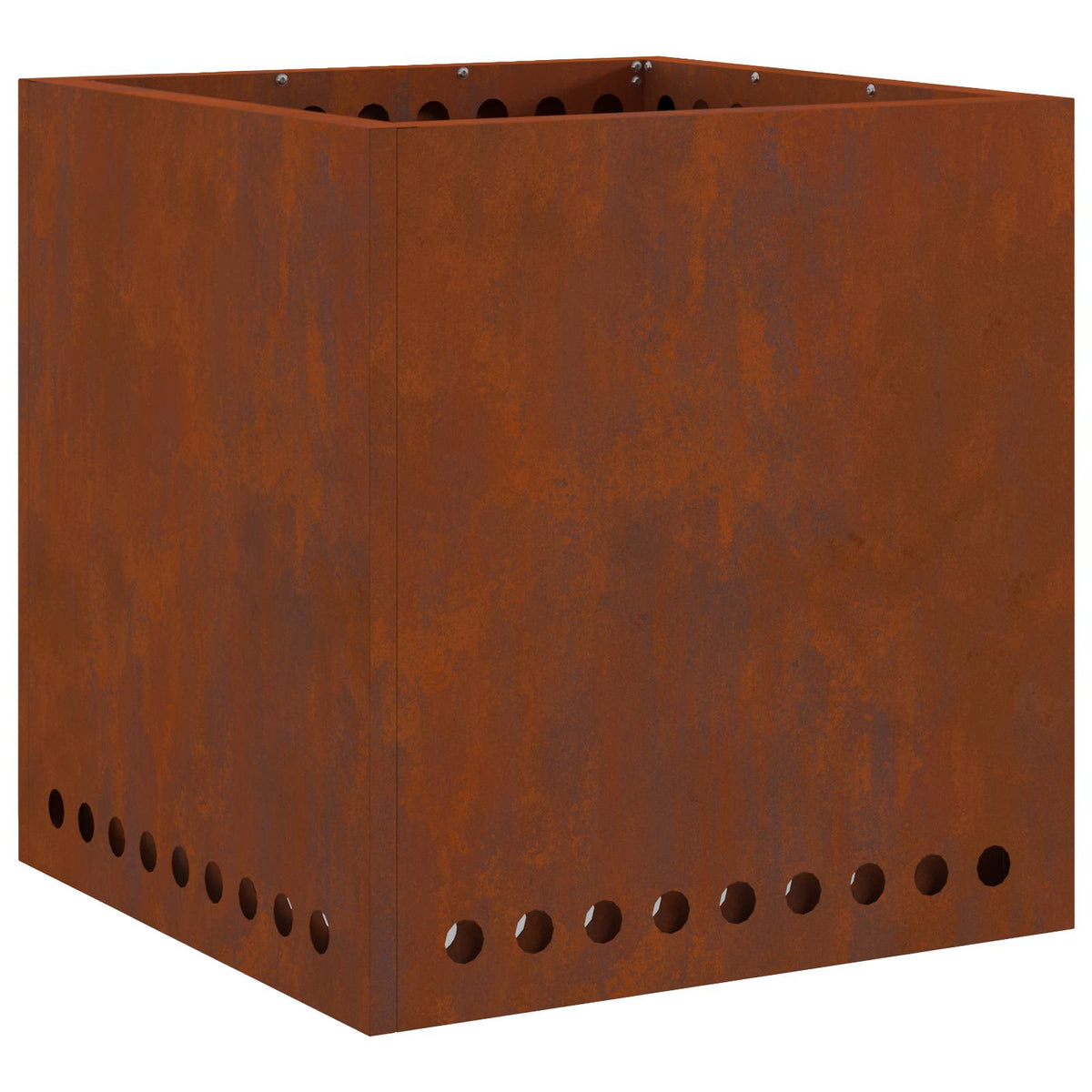 Røgfri ildskål Rusten 48 x 48 x 50 cm Cortenstål