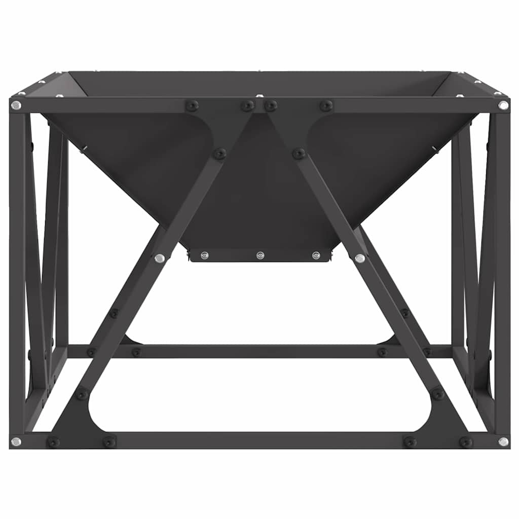 Ildskål Sort 50 x 50 x 35 cm Cortenstål