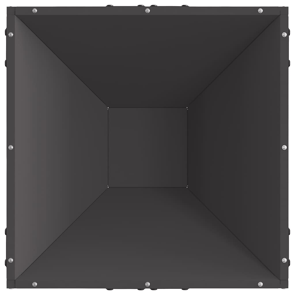 Ildskål Sort 50 x 50 x 35 cm Cortenstål