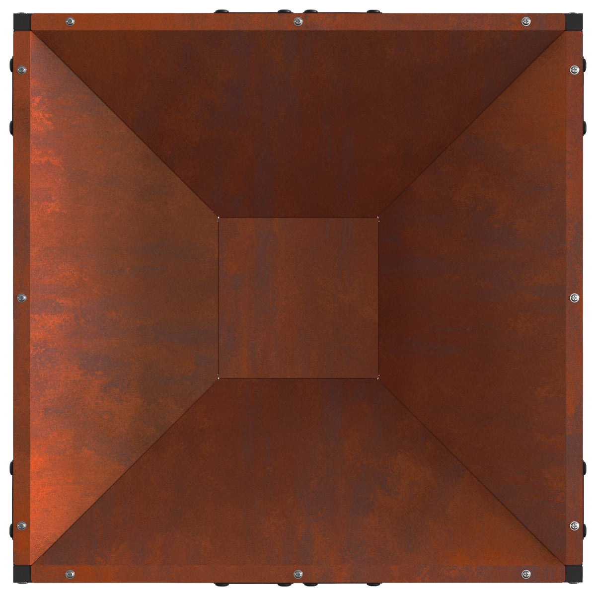 Ildskål Rusten 50 x 50 x 35 cm Cortenstål
